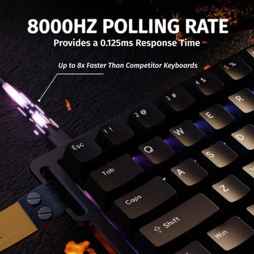 Attack Shark X68 He Noir (magnetic Switch) thumbnail 2