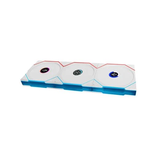 Lian Li Uni Fan Tl Wireless Lcd 120 Blanc - Pack De 3 thumbnail 3