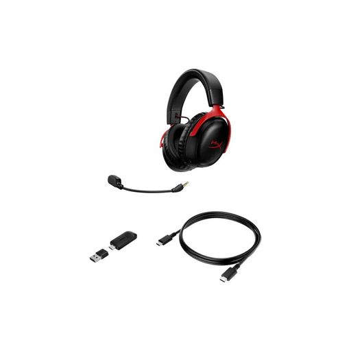 Casque Cloud Iii Sans Fil Rouge thumbnail 4