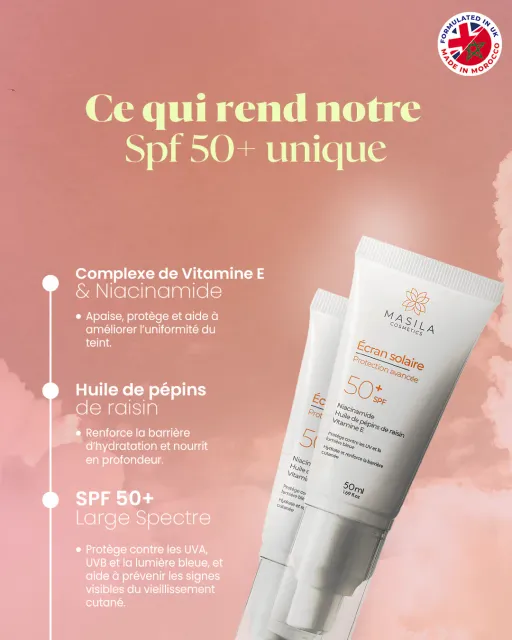 Écran Solaire Protection Avancée Spf 50+ – Anti-uv & Lumière Bleu thumbnail 2