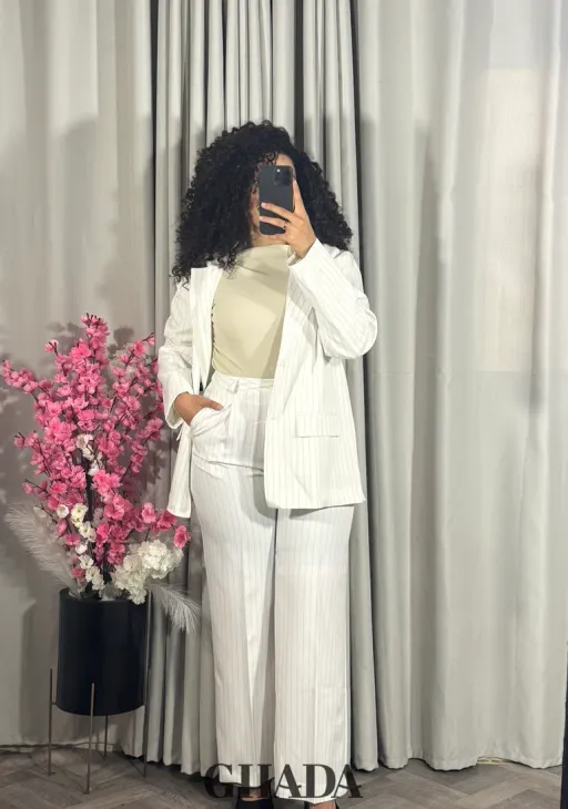 Ensemble Tailleur À Rayures thumbnail 2