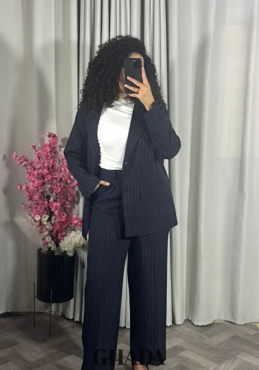 Ensemble Tailleur À Rayures thumbnail 2