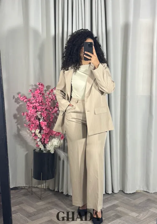 Ensemble Tailleur À Rayures thumbnail 2