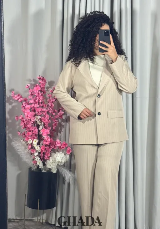 Ensemble Tailleur À Rayures thumbnail 3