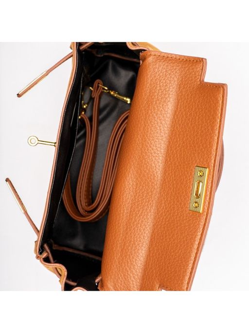 Sac Top Handle En Daim thumbnail 2