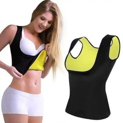 Gilet Minceur - Hot Shaper - Femme - Noir - Fitness - Confort Ultime thumbnail 2