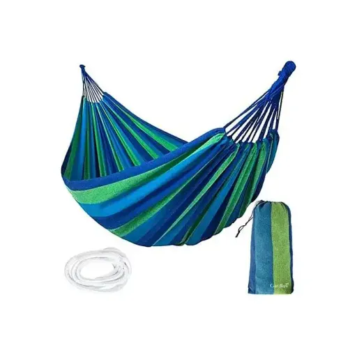 Hamac Suspendu Portable Pour L'intérieur, La Chambre À Coucher, Fauteuil De Voyage, Hamac De Camping - Multi-couleur thumbnail 1