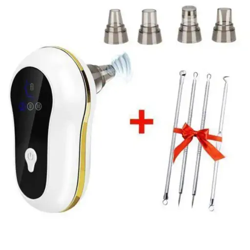 Nettoyant Pour Le Visage Aspirateur Points Noirs Et Dissolvant D'acné Sans Laisser De Traces thumbnail 1
