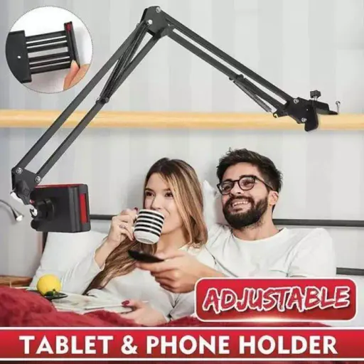 Support Flexible Professionnel Pour Tablette Et Smartphone Avec Fixation Sur Lit Bureau thumbnail 2
