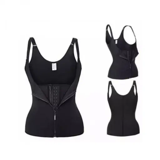 Gilet Serre-taille Ajustable Avec Sangle D'épaule Pour Femme thumbnail 2