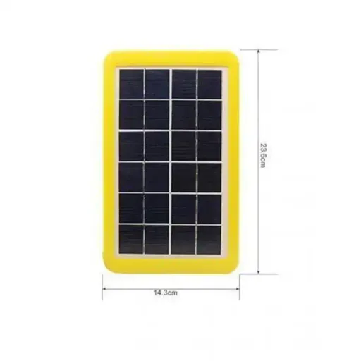 Kit Solaire Torche Avec Lampe Led Lateral Et 2 Lampes Led Radio Mp3 Et Panneau Solaire thumbnail 2