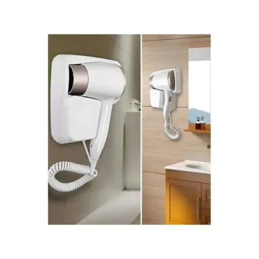 Sèche-cheveux Mural Pour Douche Maison - Hôtel- Maisons Dhôtes thumbnail 4