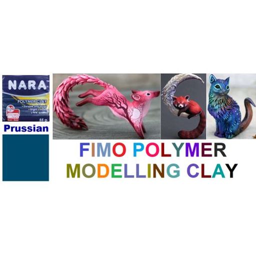 Patte Argile Fimo Polymer Clay Modelling, Prussian, Cuire Four, Toute Réalisation thumbnail 1