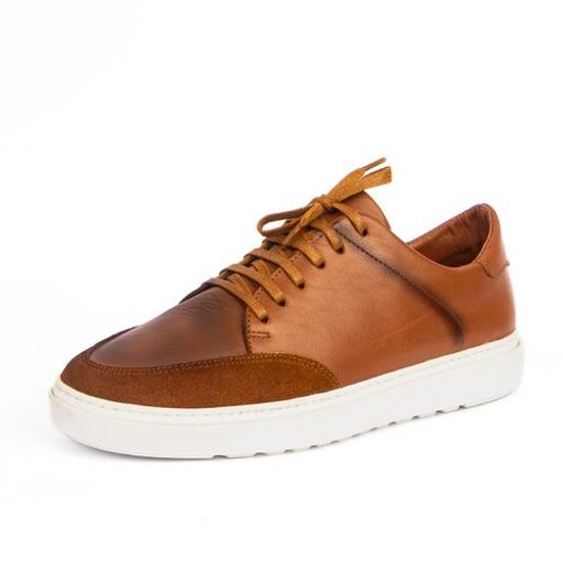 Baskets Basses En Cuir thumbnail 1