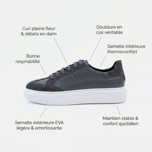 Profondo 204 : Espadrille En Cuir thumbnail 2