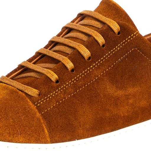 Baskets Basses En Cuir Daim thumbnail 2