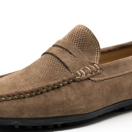Mocassins En Cuir Daim thumbnail 1