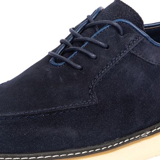 Durbano Chaussures Durbano 100 % Cuir Daim - Bleu thumbnail 2
