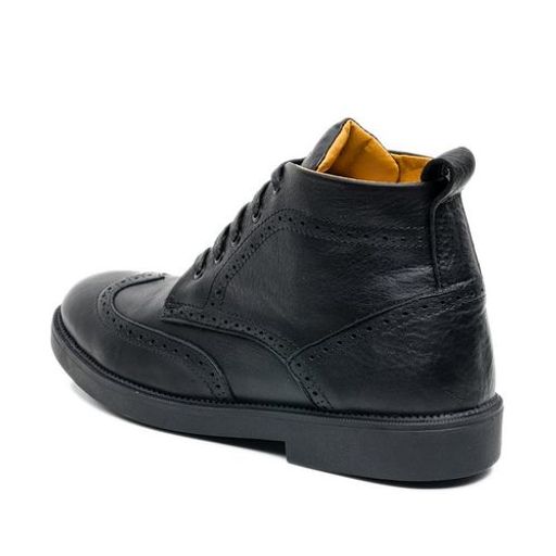 Bottines Brogue À Lacets En Cuir thumbnail 1