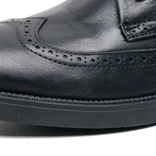 Bottines Brogue À Lacets En Cuir thumbnail 3