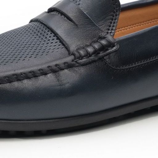 Mocassins Collège En Cuir thumbnail 3