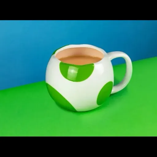 Mug Nintendo Super Mario Yoshi Egg thumbnail 1