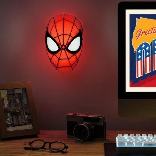Lampe Marvel Masque Spider-man thumbnail 2