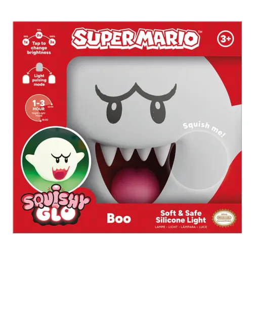 Lampe Nintendo Super Mario Boo Squishyglo thumbnail 4