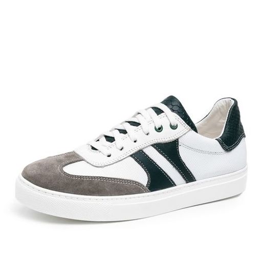Baskets Basses D'urbano En Cuir thumbnail 1