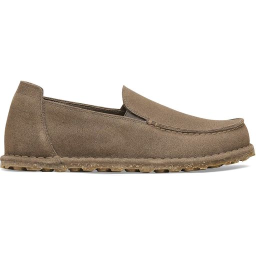Utti Slip On Suede Leather Gray Taupe Narrow thumbnail 2