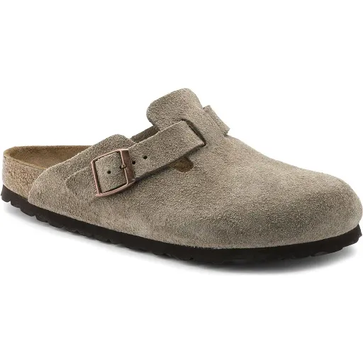 Boston Suede Leather Taupe Narrow thumbnail 4