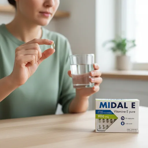 Midal E Vitamine E Pure 30 Capsules thumbnail 4