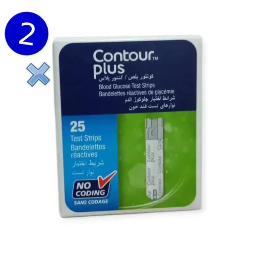 Bandelettes Contour Plus 25 Test Strip thumbnail 2