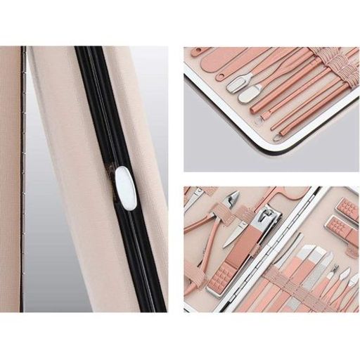 18pcs Set Nail Trousse Manucure Pédicure Ongle Soins Kits thumbnail 2