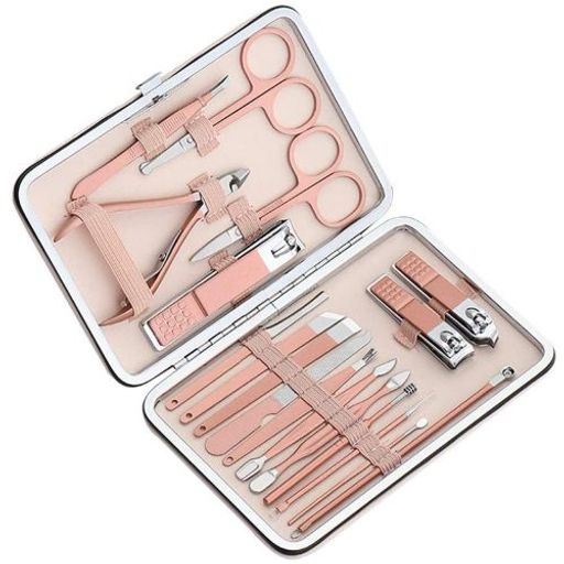 18pcs Set Nail Trousse Manucure Pédicure Ongle Soins Kits thumbnail 3