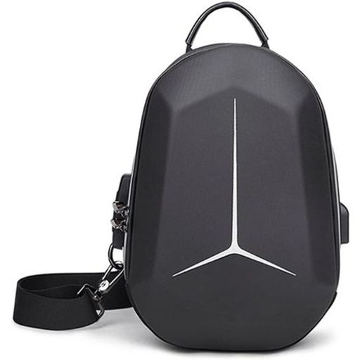 Crossbody, Sac À Bandoulière Étanche + Port Usb - Sac De Poitrine Antivol thumbnail 1