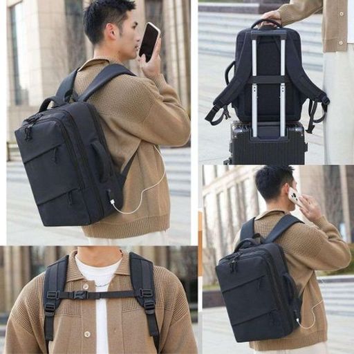 Sac À Dos Imperméable Pour Ordinateur Portable 15,6 Pouces Grande Capacité thumbnail 3