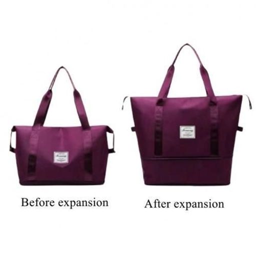 Sac De Rangement Pour Vêtements De Voyage Pliable Et Léger De Grande Capacité thumbnail 3
