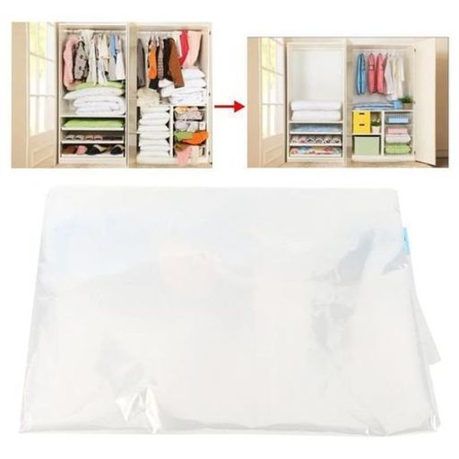 Pack 8 Sac Sous Vide De Stockage Organisateur Pour Vêtements Couette 80 X 60 Cm thumbnail 1