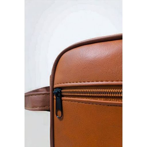 Sac En Cuir, Ensemble Organisateur De Voyage, Petit Sac De Toilette thumbnail 3