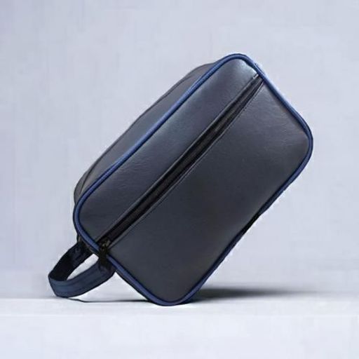 Sac En Cuir, Ensemble Organisateur De Voyage, Petit Sac De Toilette thumbnail 2
