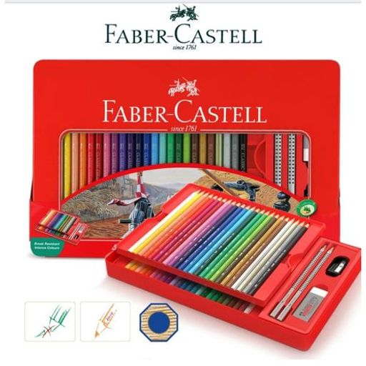 Boîte Métal 48 Crayons De Couleur – Ensemble De Croquis Et Dessin thumbnail 1
