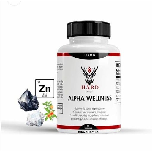 Hardman Alpha Wellness 30 Capsule, Restaure Vigueur Et Vitalité thumbnail 1
