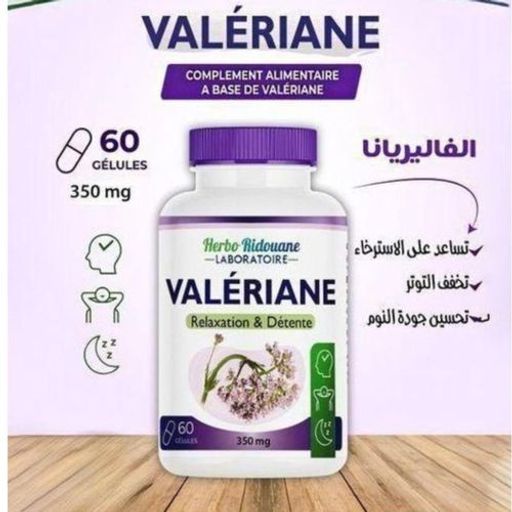 2 Bouteilles De Valériane Supplément De Sommeil 350mg thumbnail 2