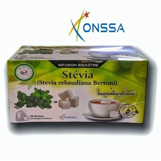 Édulcorant Stévia 100% Naturel – Boîte De 24 Sachets Doseurs Sans Calories thumbnail 1