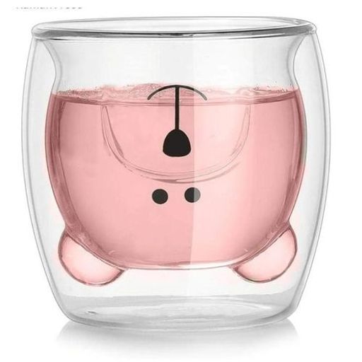 Tasses En Verre À Double Paroi, Ours thumbnail 2