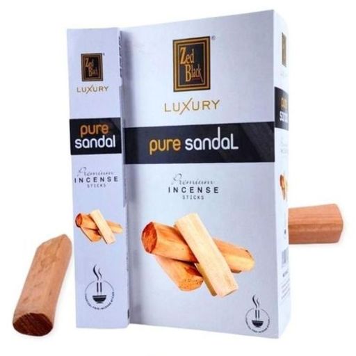 Encens Au Parfum Pur Bois De Santal,3 Paquets Contenant 10 Batons thumbnail 2