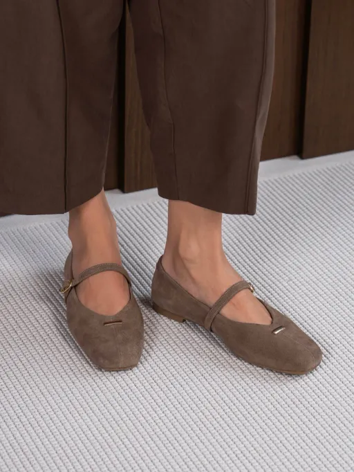 Ballerines Sienna Taupe thumbnail 4