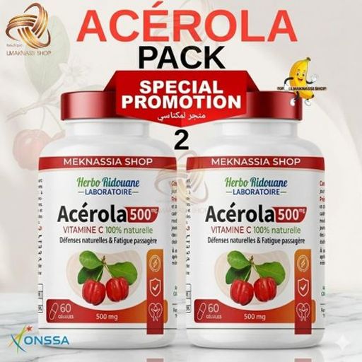 Pack Acérola Complément Alimentaire 60 Gélule, thumbnail 2
