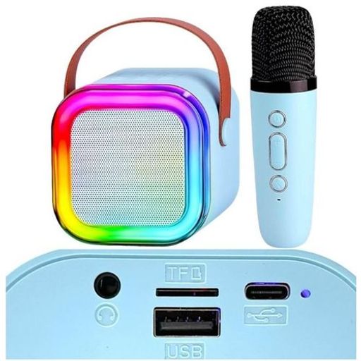 K12 Karaoke-baff-haut-parleur Bluetooth Avec Micro - Entrée Usb - Carte Mémoire - Jack thumbnail 3